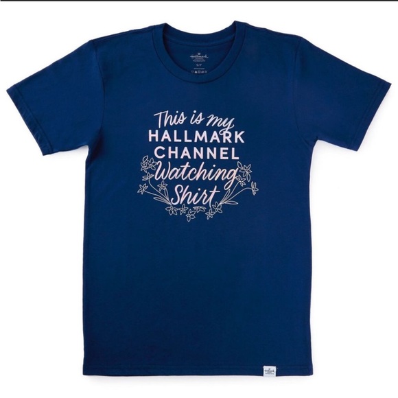 ✨🆕💠❄️HALLMARK, THIS IS MY HALLMARK CHANNEL WATCHING SHIRT GRAPHIC TEE❄️💠 - Picture 2 of 3
